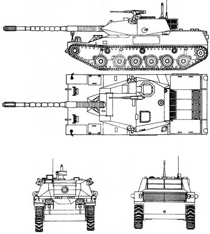 Легкие танки зарубежных стран, 1945–2000