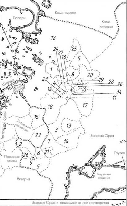 Русская армия 1250-1500