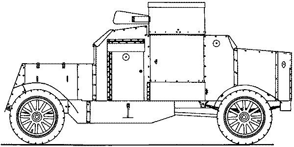 Бронеавтомобиль "Остин". Предтеча бронетанковых войск России
