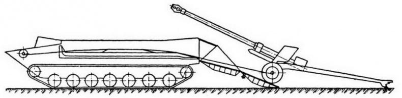 Гусеничный плавающий транспортер К-61