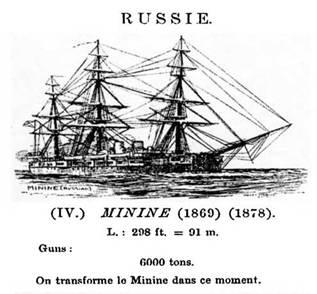 Полуброненосные фрегаты типа “Дмитрий Донской”. 1881-1905 гг.