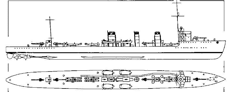 Эскадренные миноносцы и миноносцы Японии (1879-1945 гг.)