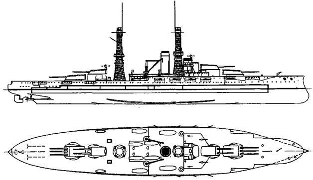 Линейные корабли Соединенных Штатов Америки. Часть II. Линкоры типов “New York”, “Oklahoma” и “Pennsylvania”