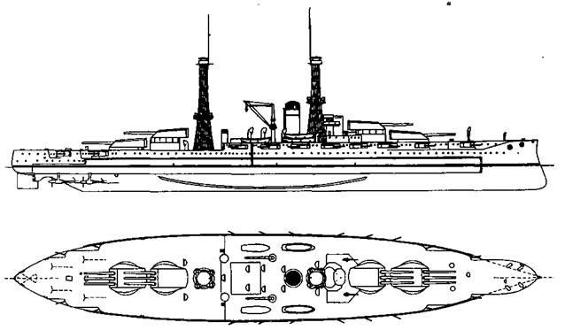 Линейные корабли Соединенных Штатов Америки. Часть II. Линкоры типов “New York”, “Oklahoma” и “Pennsylvania”