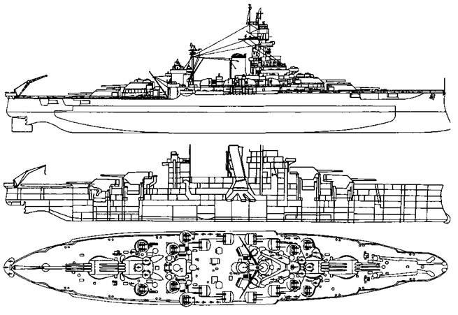 Линейные корабли Соединенных Штатов Америки. Часть II. Линкоры типов “New York”, “Oklahoma” и “Pennsylvania”