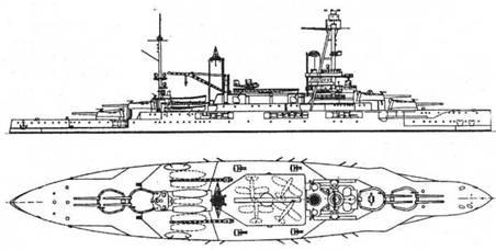 Линейные корабли типа “Бретань” (1912-1953)