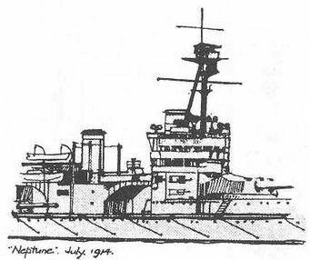 Линейные корабли типа “Нептун”. 1909-1928 гг.