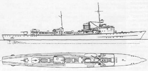 Миноносцы и эскортные корабли Германии. 1927-1945 гг.