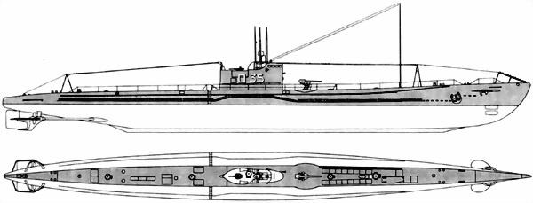 Боевые корабли японского флота 10.1918-8.1945 гг. Подводные лодки