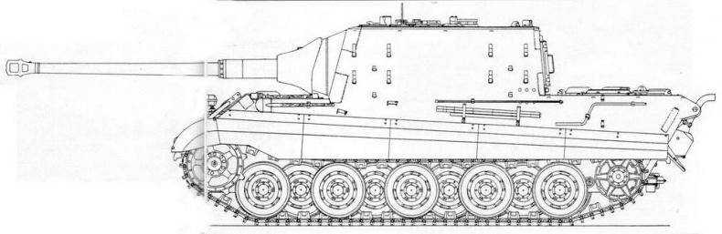 «Ягдтигр» самый большой истребитель танков